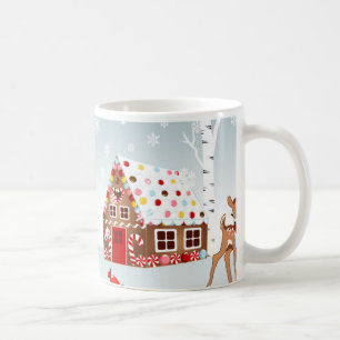 Caneca De Café Gingerbread House MUG