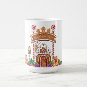 Caneca De Café Gingerbread Lane Gingerbread Man