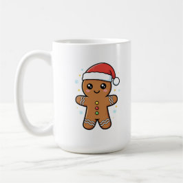 Caneca De Café Gingerpão bonito com Natal