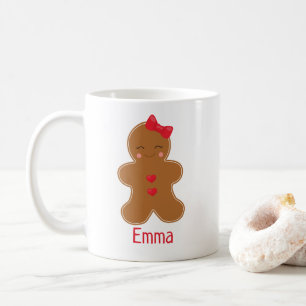 Caneca De Café Gingerpão de Kawaii fofo personalizado Mug de Nat