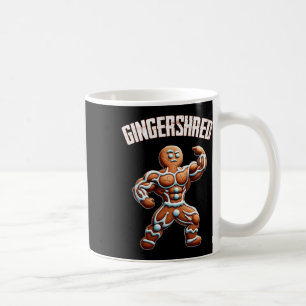 Caneca De Café Gingershred Funny Gingerbird Man Gym