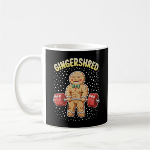Caneca De Café Gingershred Natal Pão de Mel Academia Musculação