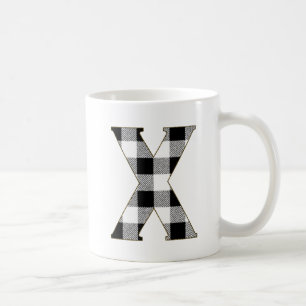 Caneca De Café Gingham Check X