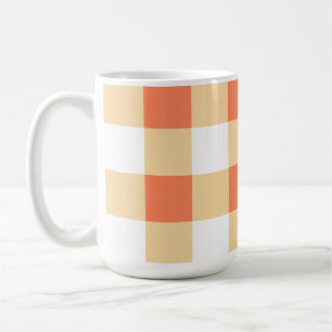 Caneca De Café Gingham Pattern