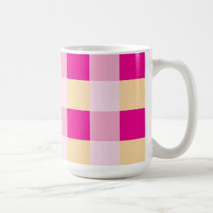 Caneca De Café Gingham Pattern