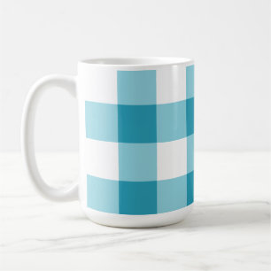 Caneca De Café Gingham Pattern