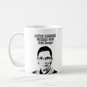 Caneca De Café GINSBURG DE BAIXO DE RUTH Personalizado
