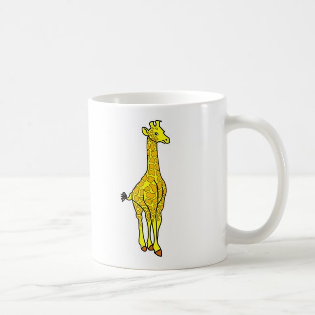 Caneca De Café Girafa (Direita)