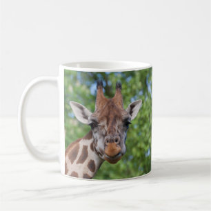 Caneca De Café Girafa Atentiva