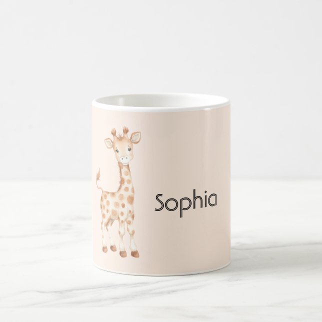 Caneca De Café Girafa Fofa (Centro)