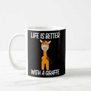 Caneca De Café Girafa Para Homens Animais Selvagens Safari
