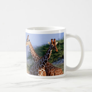 Caneca De Café Girafas entrecruzado, mãe + Menino