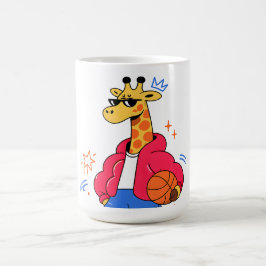 Caneca De Café girafas podem saltar : Streetwear Hoops