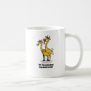 Caneca De Café girafas que acoplam-se, girafas que boinking