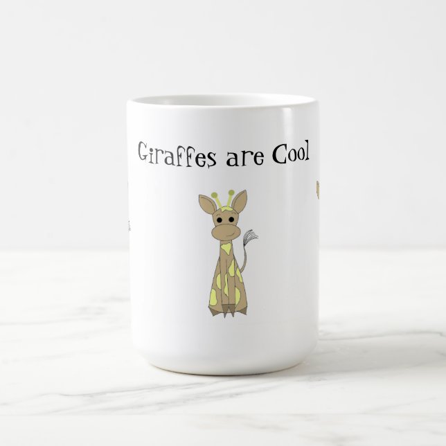 Caneca De Café Girafas são legais (Centro)