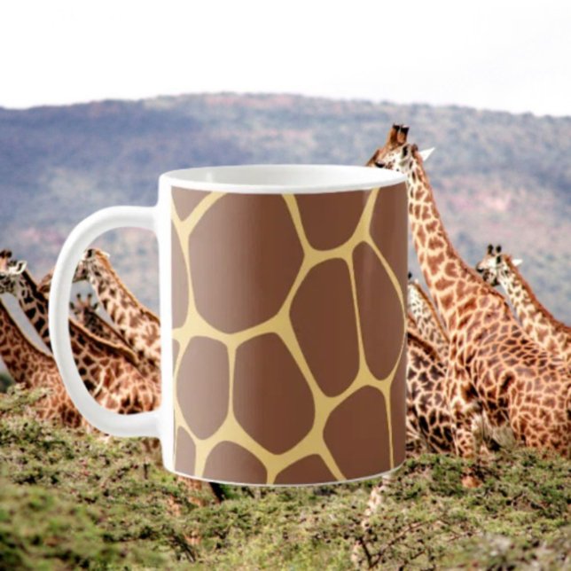 Caneca De Café Giraffe Impressão (Criador carregado)