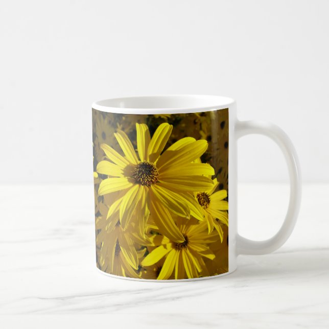 Caneca De Café Girassóis no jardim zoológico (Direita)