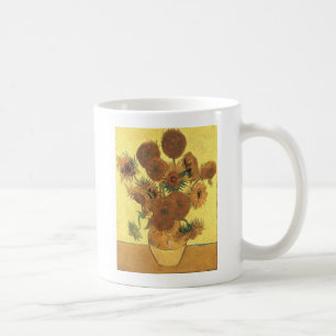 Caneca De Café Girassóis por Van Gogh