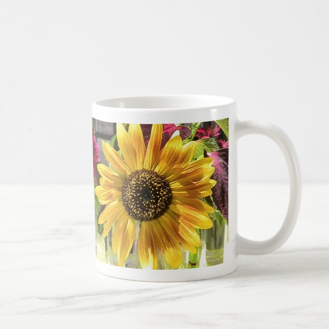 Caneca De Café Girassol (Direita)