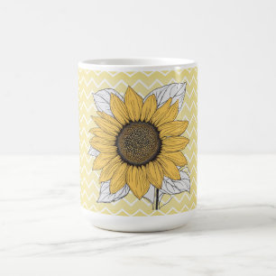 Caneca De Café "Girassol"