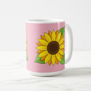 Caneca De Café Girassol