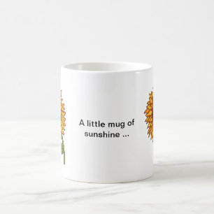 Caneca De Café Girassol
