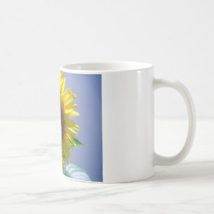 Caneca De Café Girassol Amarelo