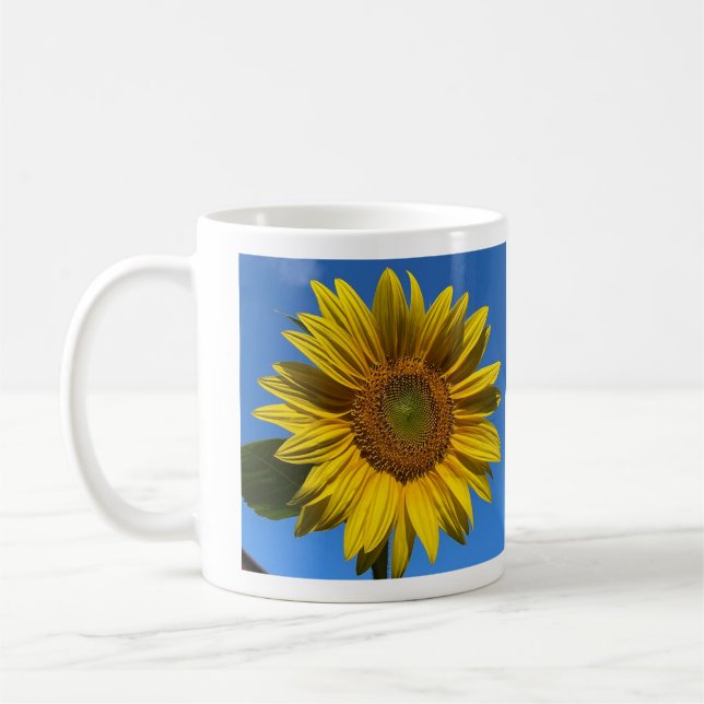 Caneca De Café Girassol - Mug (Esquerda)