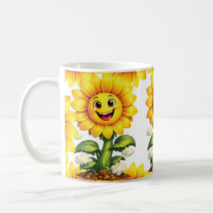 Caneca De Café Girassol Sundy