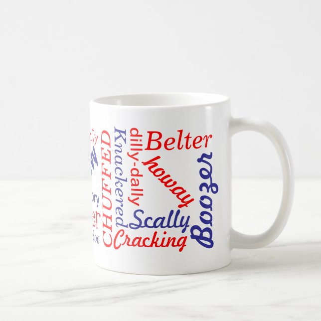 Caneca De Café Gíria Britânica (Direita)