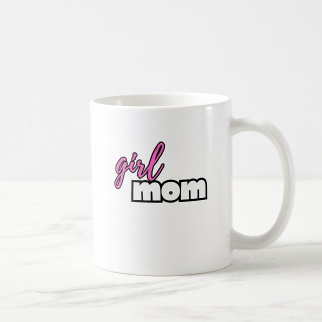 Caneca De Café girl mom (Direita)