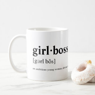 Caneca De Café Girlboss - significado do dicionário