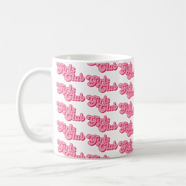 Caneca De Café Girls Club (Esquerda)