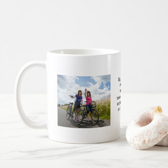 Caneca De Café "Girls Trip Adventure" Viagem MugMug (Com Donut)