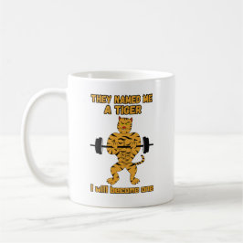 Caneca De Café Giro Cat. Motivação Engraçada