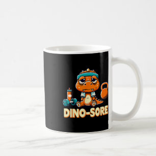 Caneca De Café Giro de Malhação de construção de porcos Dino-sorv