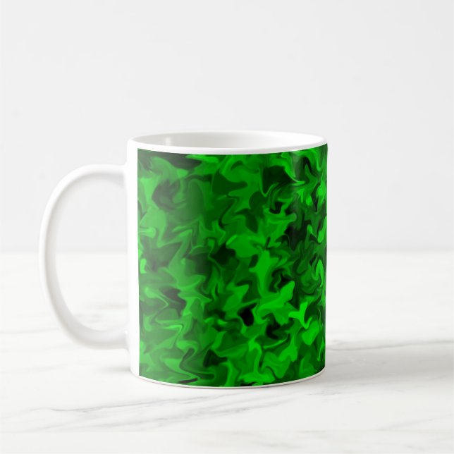 Caneca De Café Giro Verde 11oz (Esquerda)