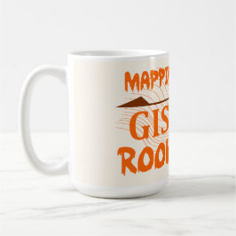 Caneca De Café GIS, Geodésia, bebida de topógrafo