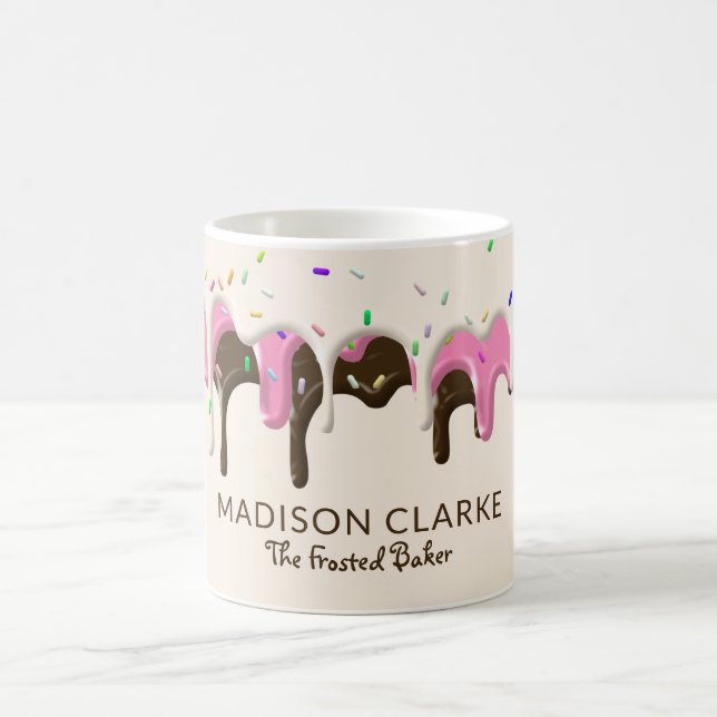 Caneca De Café Glacé de rosquinha borrifaria (Centro)