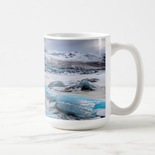 Caneca De Café Glaciar Gelo, Islândia
