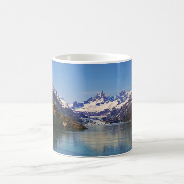 Caneca De Café Glaciar Johns Hopkins, Glacier Bay Alaska Mug (Centro)
