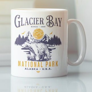 Caneca De Café Glacier Bay National Park Charming Woodland view