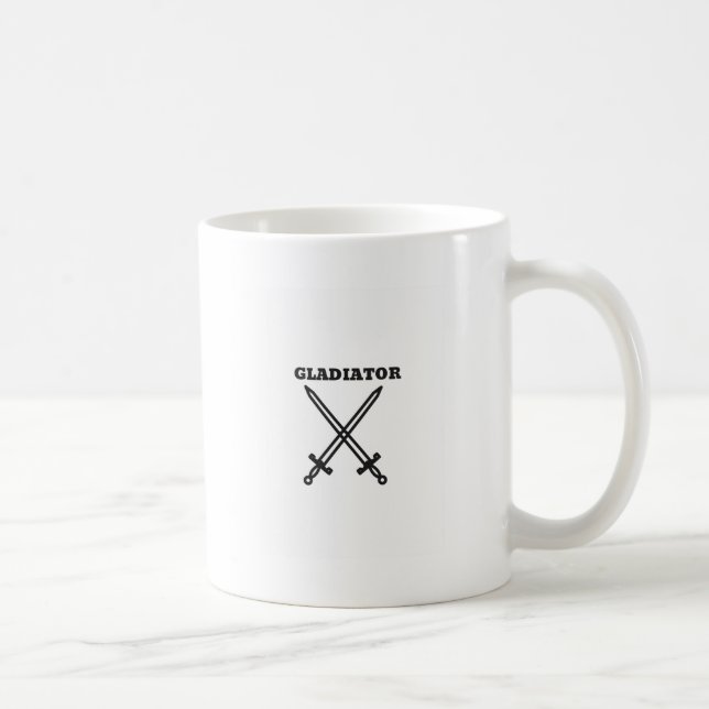 Caneca De Café Gladiador (Direita)