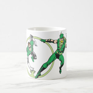 Caneca De Café Gladiador de Esmeraldas e Arqueiro de Esmeraldas
