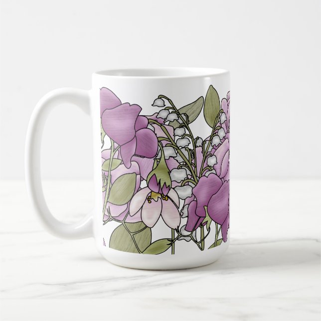 Caneca De Café Gladíolo (Esquerda)