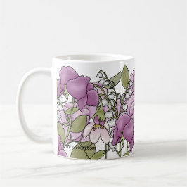 Caneca De Café Gladiolus Personalizado