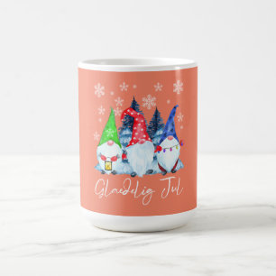 Caneca De Café Glaedeling Jul Nordic Gnomos Tomte Nisse Dinamarqu