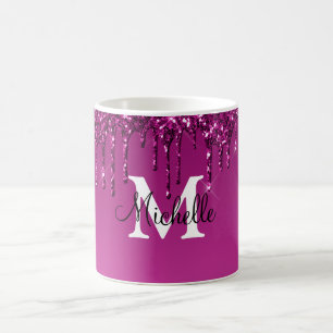 Caneca De Café Glam & Glitter Personalizado