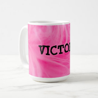 Caneca De Café Glam Pink Girly Design 
