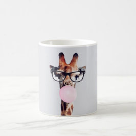 CANECA DE CAFÉ GLASSOS DE VISTO GIRAFFE MASSA DE CAFÉ